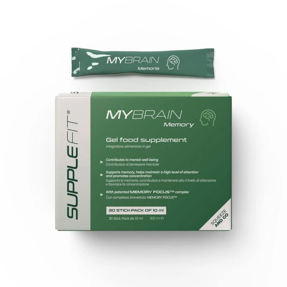 MYBRAIN - Gelový doplňek stravy pro lepší paměť a koncentraci